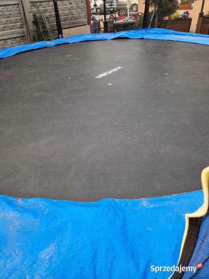 Trampolina z siatką ochronną i drabinką Kayoba Pozostałe Głogowa