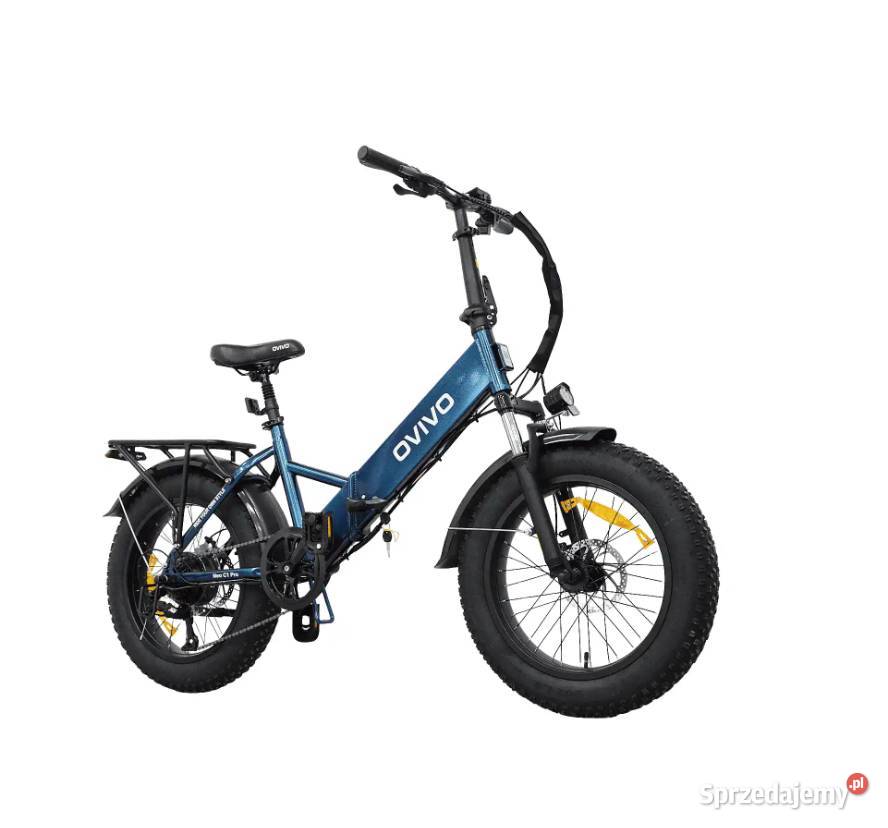 Rower elektryczny OVIVO NEO C1 PRO niebieski małopolskie