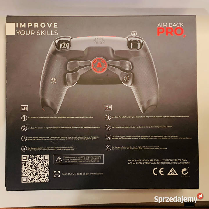 AIM Back PRO 5 Controller PAD PlayStation 5 Konsole i automaty Warszawa