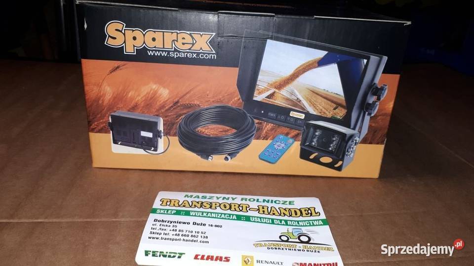 System kamerowy z monitorem 7 LCD Kamera do Dobrzyniewo Duże