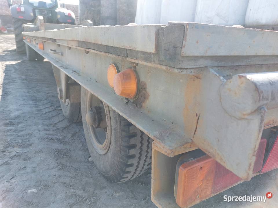 Przyczepa niskopodwoziowa POM Śrem Ełk