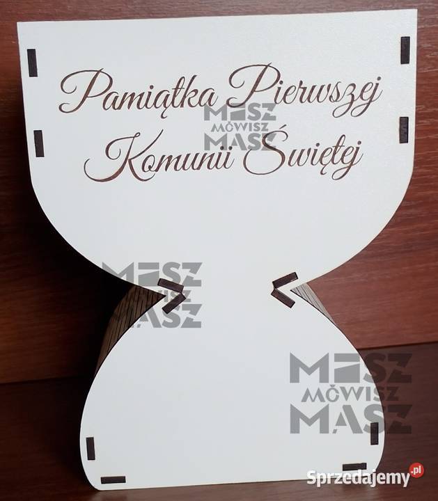 Drewniana Pamiątka Pierwszej Komunii Świętej sprzedam