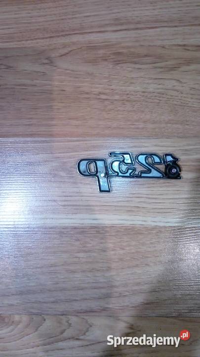 Fiat 125p emblemat znaczek emblemat na tył Dobieszowice