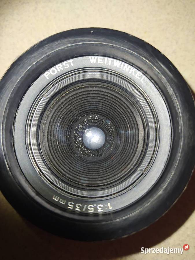Obiektyw szerokokątny Porst 13535 mm pomorskie Gdańsk