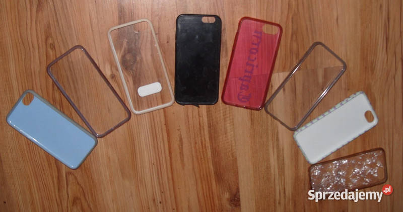 Iphone 6s etui na telefon 8 sztuk Rawicz sprzedam