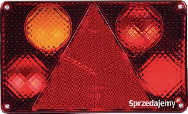 Lampa tylna zespolona lewa prostokątna 1224V Kamionna