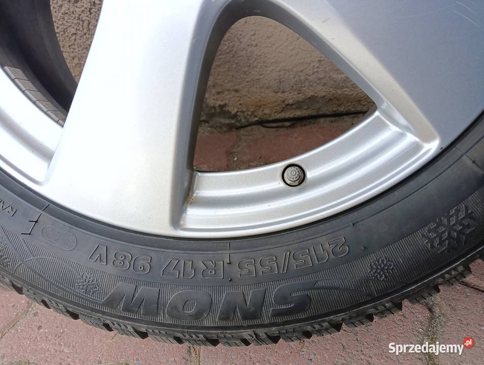 Koła 17 5 x 112 opony 21555R 17 Mercedes B A Rzeszów