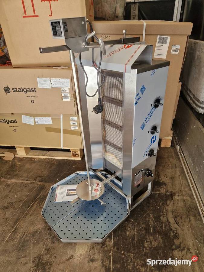 PROFESJONALNY Kebab Gazowy POTIS 4 Palniki wielkopolskie Ostrów Wielkopolski