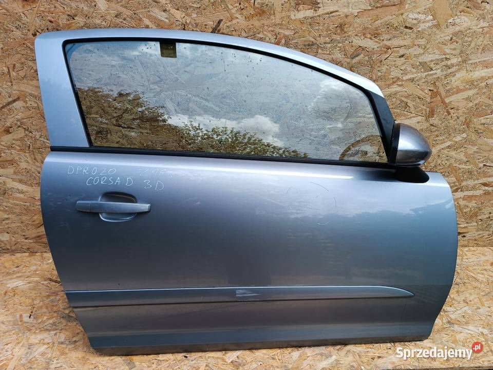 OPEL CORSA D 3D DRZWI PRZÓD PRAWY PRAWA KOD LAK Słowikowo