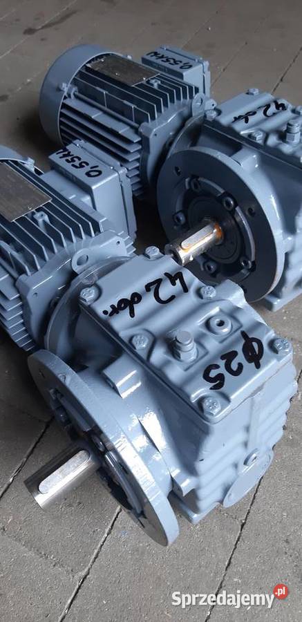 Motoreduktor 055 kW42 obr Produkcja Leszno