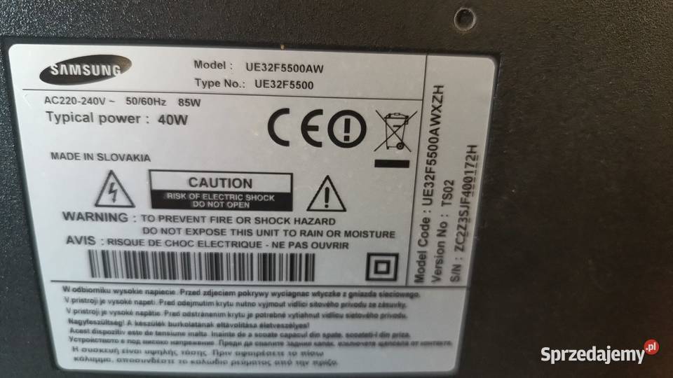Telewizor LED SAMSUNG 32 Smart TV Katowice