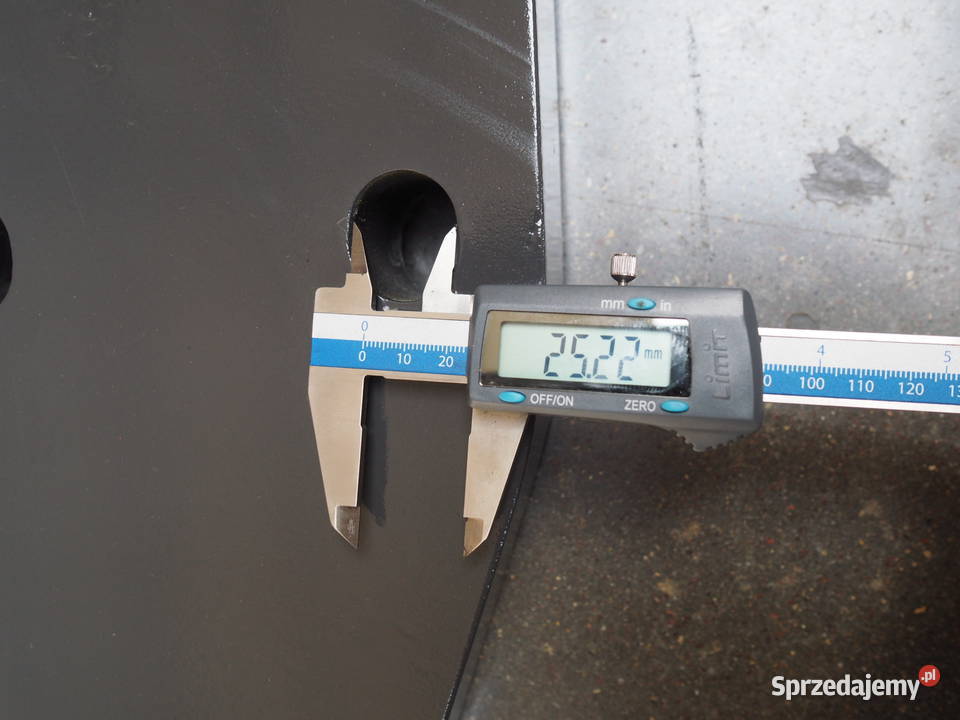 Zaczep K80 płyta belka Claas Axion ciągnik Stęszew