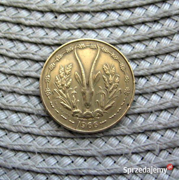 Afryka Zachodnia BCEAO 10 Frank 1966r Kalisz