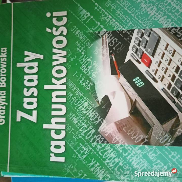 Zasady rachunkowości książki wysyłka Trójmiasto sprzedam