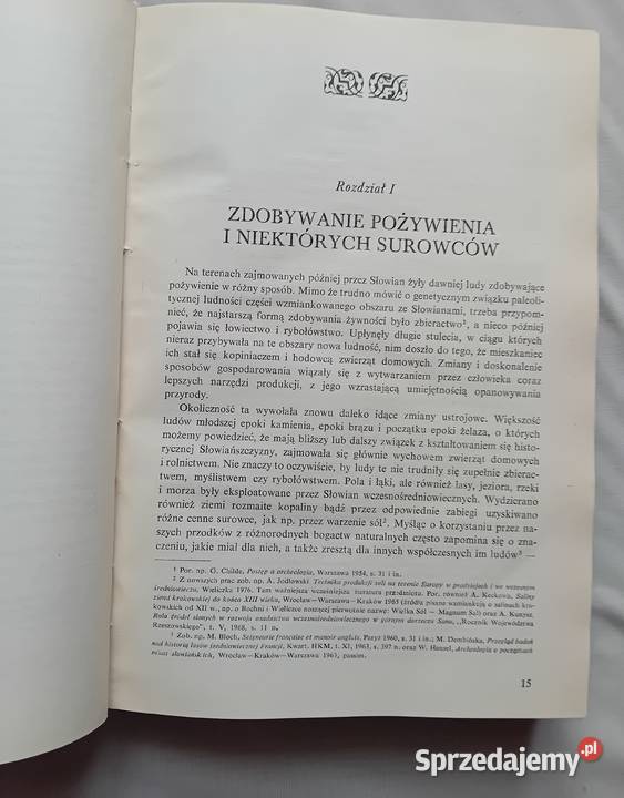 Witold Hensel Słowiańszczyzna wczesno wielkopolskie Koźminek sprzedam