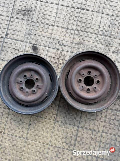 Felgi stalowe Fiat 126p 12 mazowieckie Warszawa