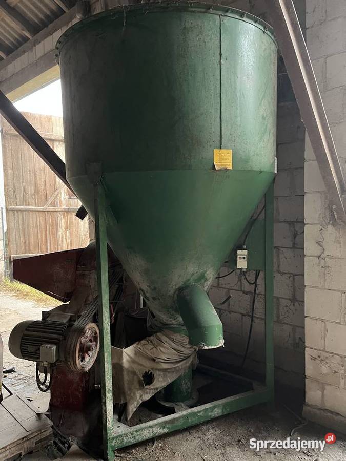 Mieszalnik pasz IGAMET Śrutownik Agromet nieuszkodzony Do hodowli zwierząt Siedlce