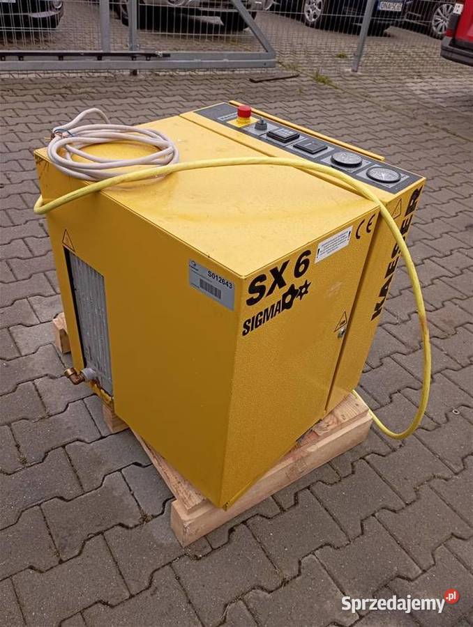 Sprężarka śrubowa kompresor KAESER SX6 4KW 075m3 opolskie Wilków sprzedam