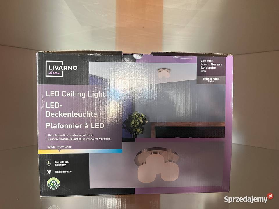 lampa LED livarno home