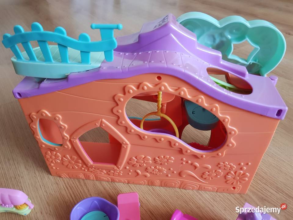 Littlest pet shop domek pomarańczowy lps Hasbro Edukacyjne Rożki