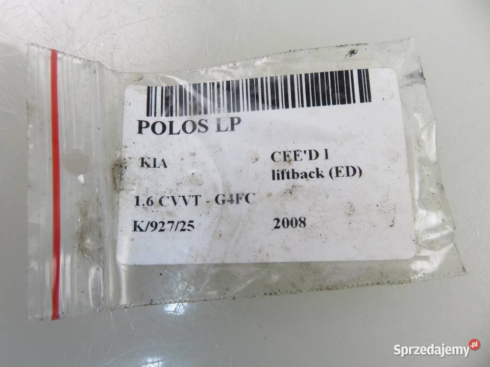 PÓŁOŚ LEWA PRZEDNIA KIA CEED I 16 CVVT G4FC