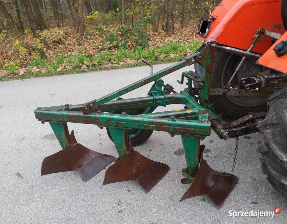 Pług 3skibowy mały orlik do C330 T25 ORYGINAŁ nieuszkodzony