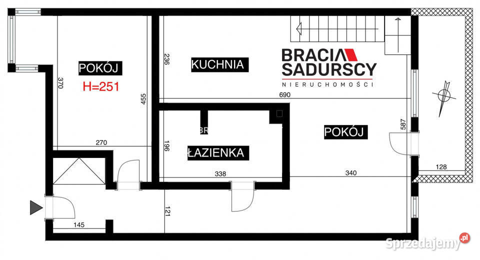 Do sprzedaży mieszkanie Kraków Leona 18162zł/m2