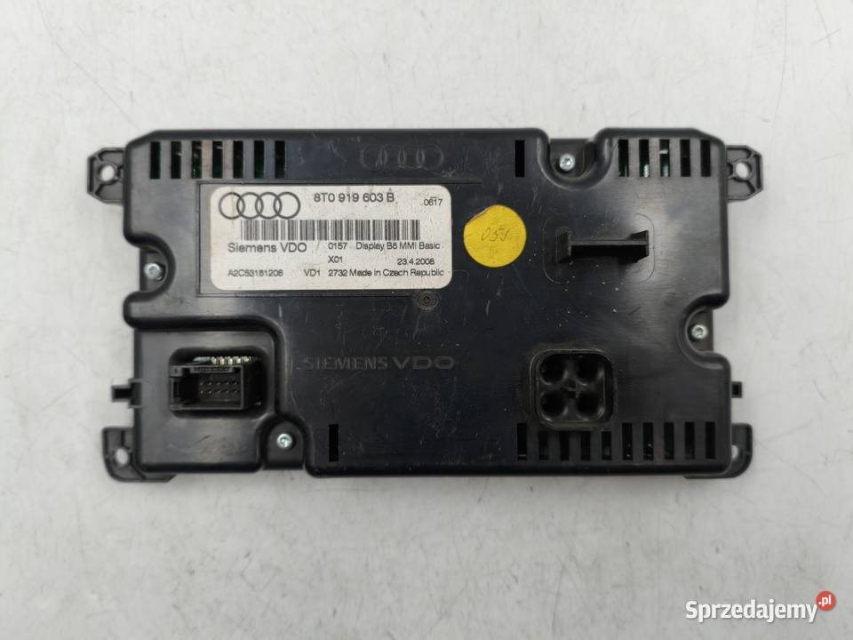 Ekran Monitor Wyświetlacz MMI Audi A4 B8 A5 8T
