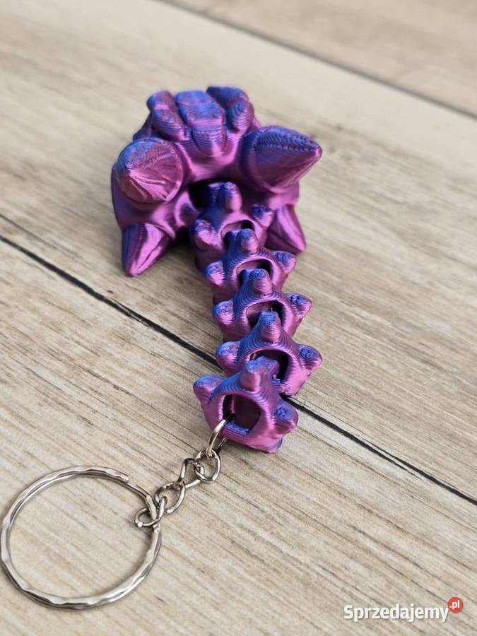 Keyspinner Ankylozaur 2w1 3D KeyRambit Ozdoby Chełm