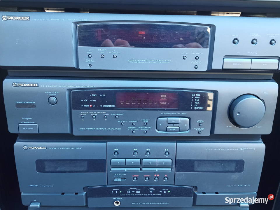 PIONEER XDJ110 SJ210 Wieża z pilotem szafka Poznań