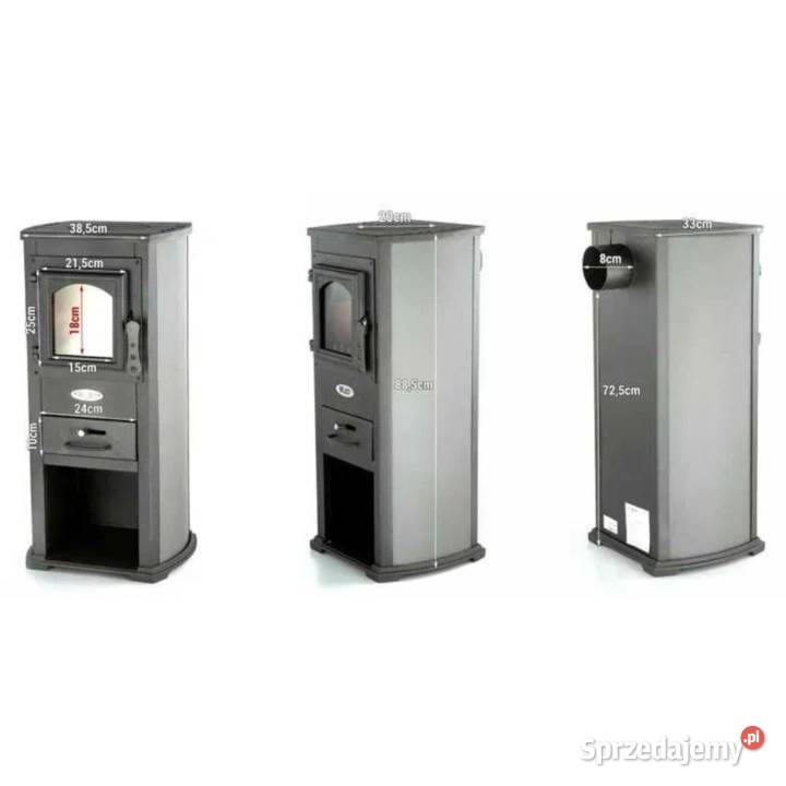 MOCNY ŻELIWNY Piec koza kominek BLIST Ekonomik dolnośląskie Wrocław