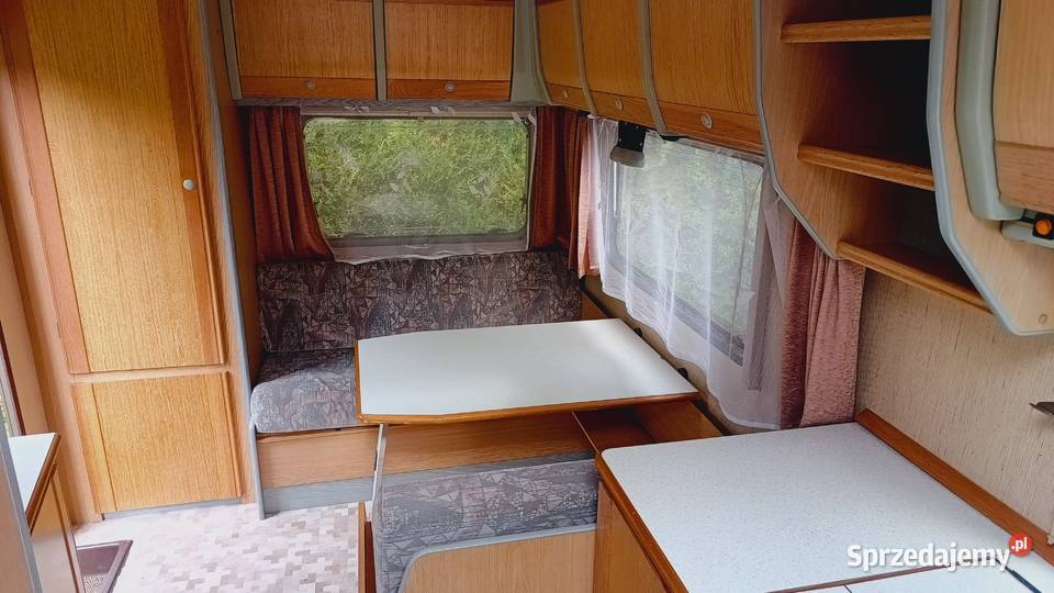 Przyczepa kempingowa campingowa kemping OKAZJA Kempingowe Międzybrodzie Bialskie