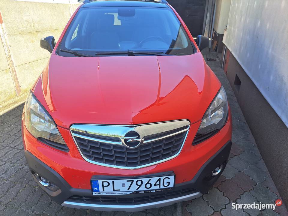 Opel Mokka wyglad niski przebieg ksiazka sprowadzony Leszno