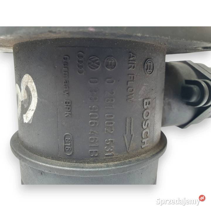 PRZEPŁYWOMIERZ Audi A3 VW Golf V Passat Seat osobowe Przepływomierze Chełm