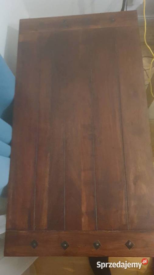 Ława drewniana stolik kawowy lite drewno Jysk Warszawa