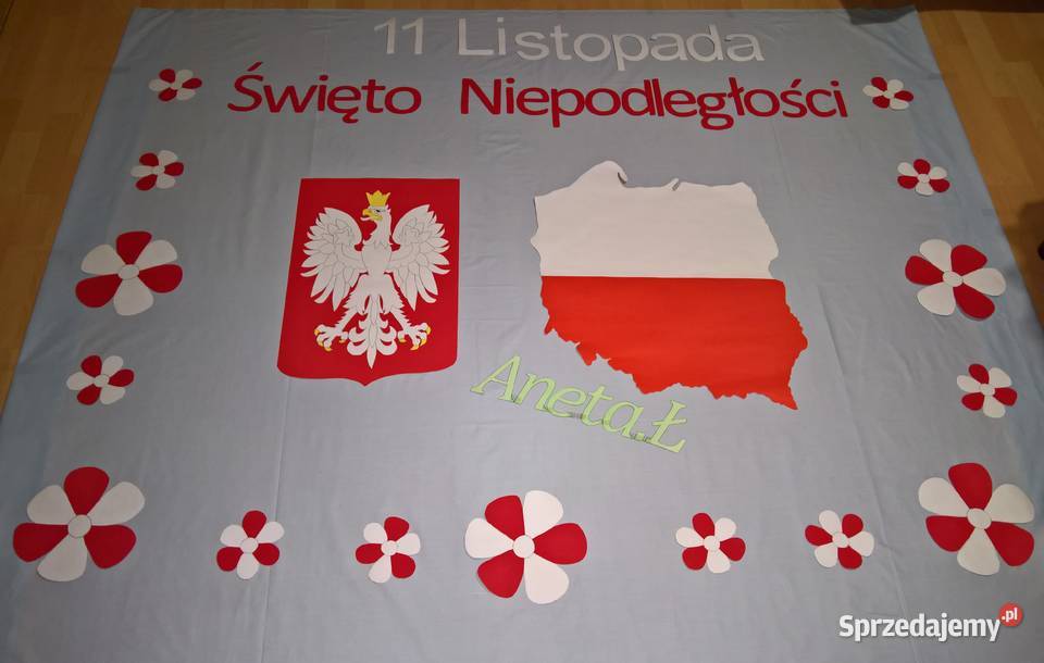 Dekoracje na 11 Listopada z brystolu 504 102 444 Garwolin