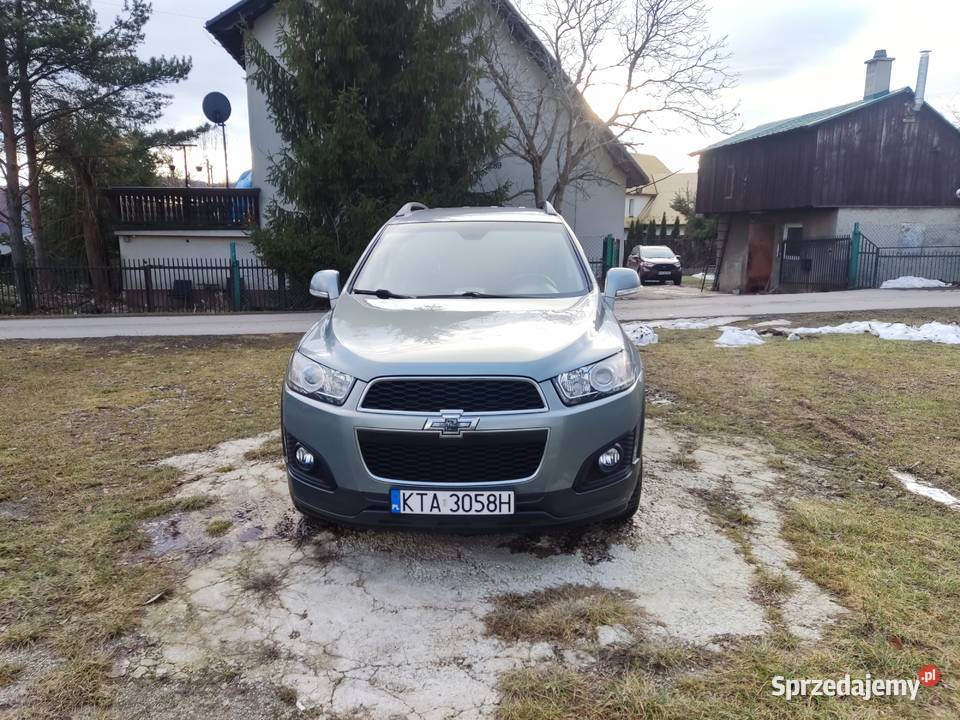 Chevrolet Captiva 2014 7 osobowa Rok produkcji 2014 małopolskie Raba Wyżna sprzedam