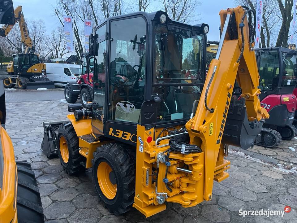 NOWA Mini koparko ładowarka VENIERI 133C 133B łódzkie