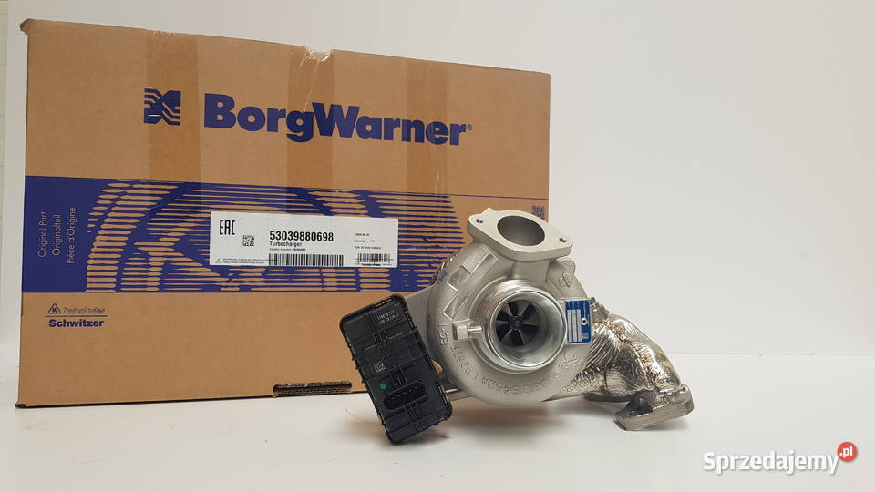 Turbosprężarka BorgWarner KKK 53039700775 osobowe Turbosprężarki Siedlce