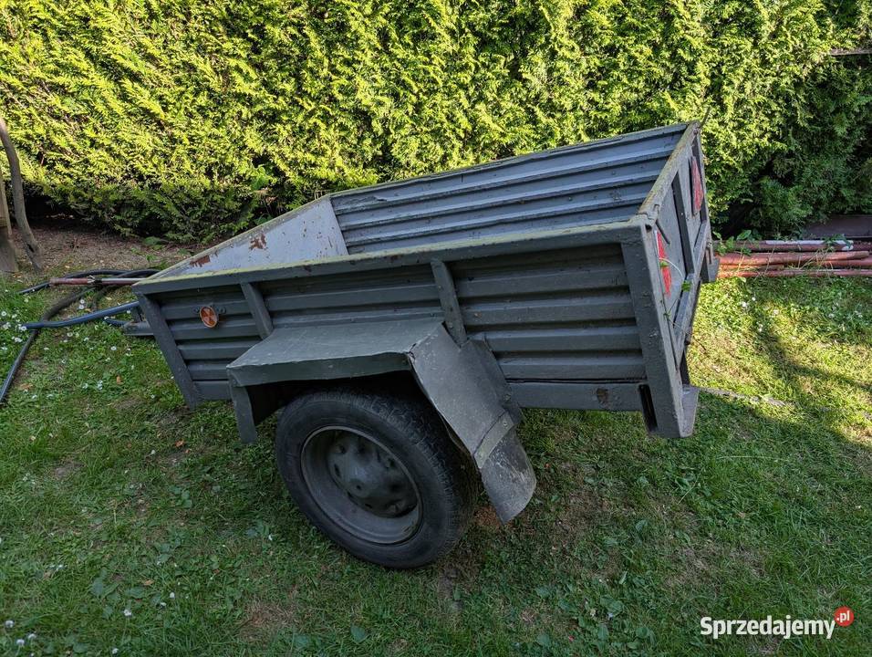 Przyczepa przyczepka samochodowa lekka DMC 300 burtowe Kęty
