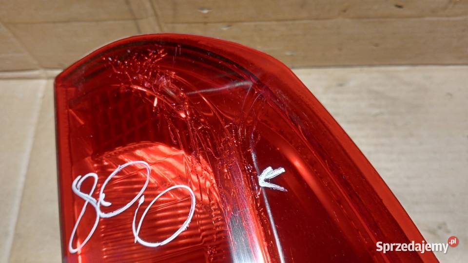 FIAT DOBLO III COMBO D LAMPA TYŁ PRAWA osobowe Zbierkowo