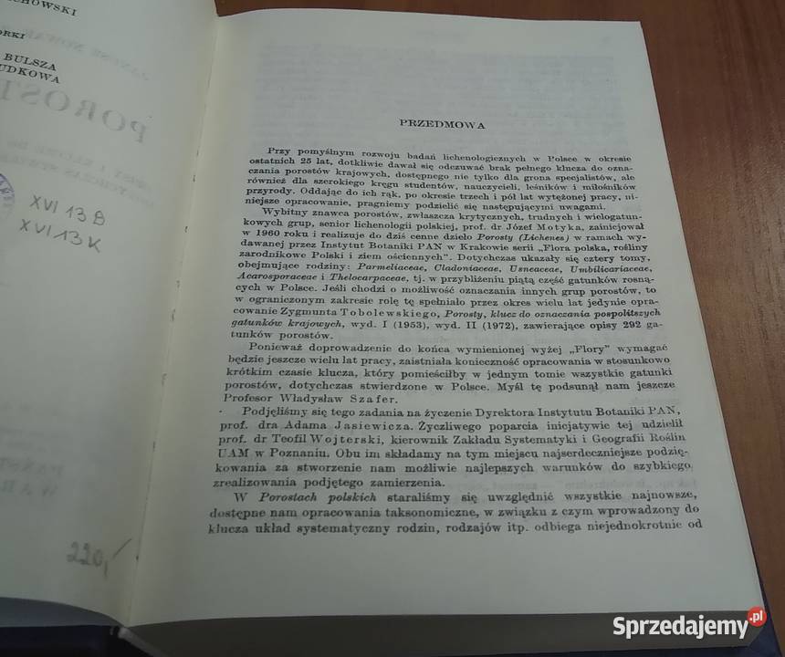 Porosty polskie opisy i klucze do oznaczania Rok wydania 1975
