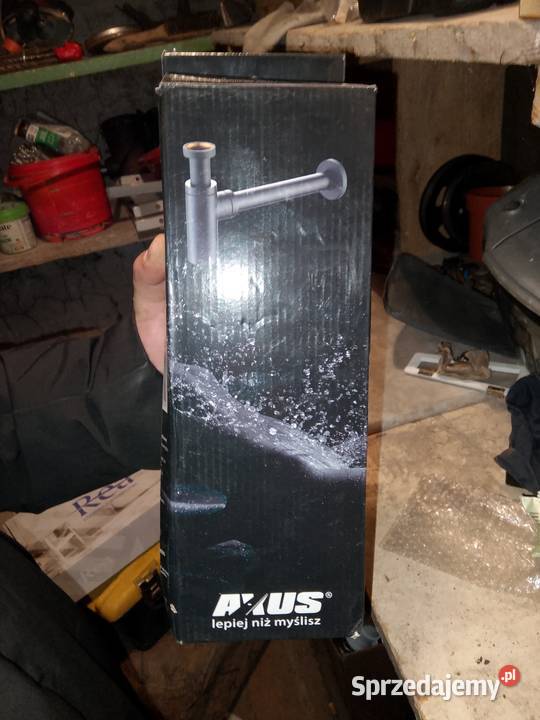 Axus czarny mat syfon pod zlew Wałbrzych