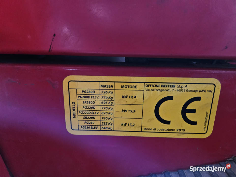 KUP TERAZ Kosiarka Gianni Ferrari PG 230 Biskupie-Kolonia