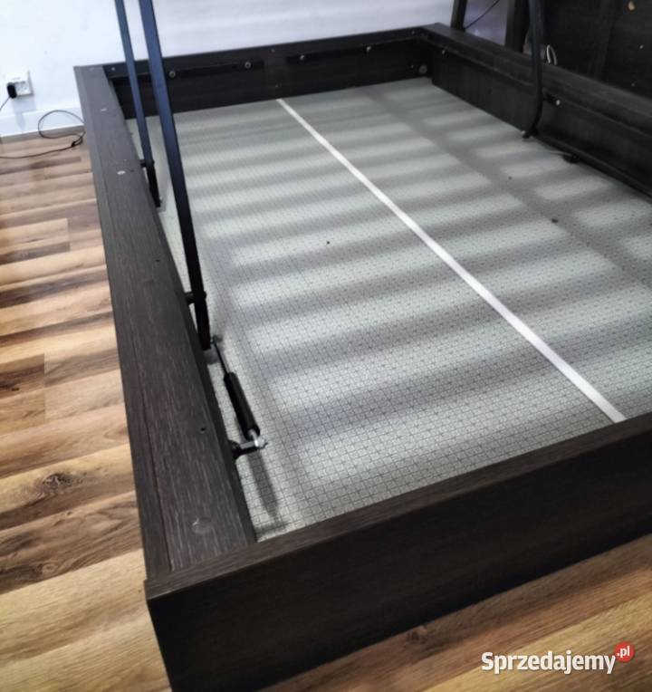 Łóżko do sypialni 140x200 VOX czarny Pozostałe mazowieckie Warszawa