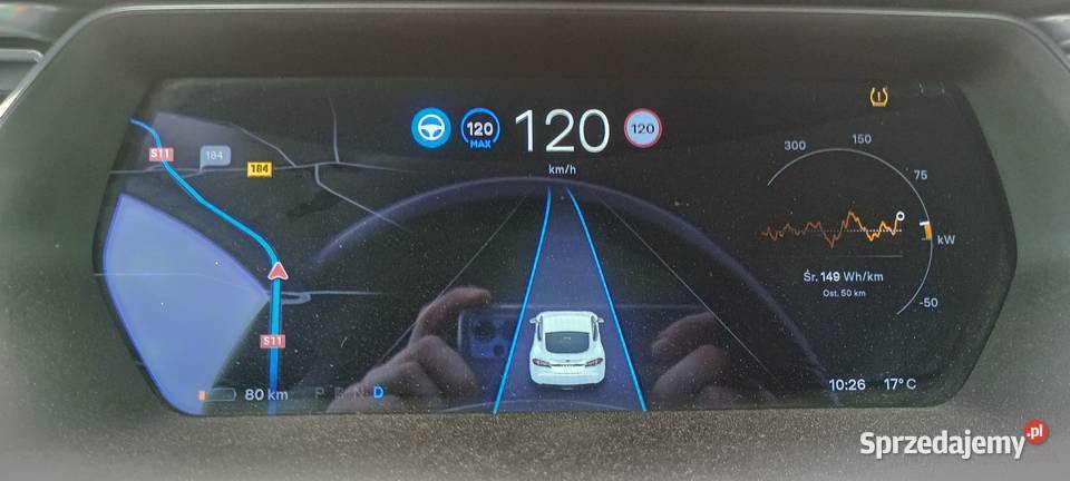 Tesla S 85D 4x4 darmowe dożywotnie ładowanie