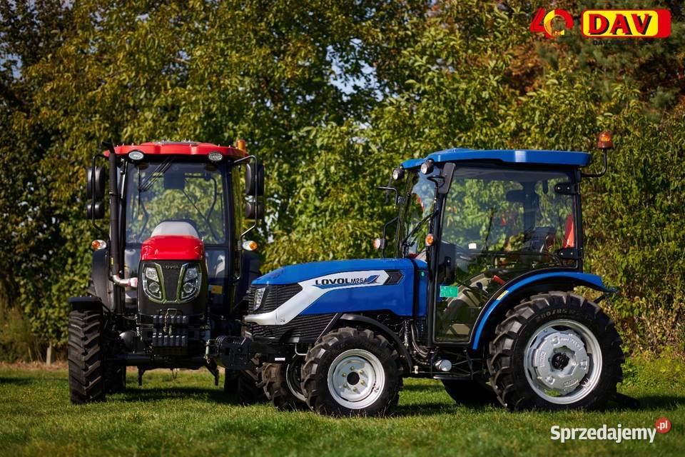 Ciągnik rolniczy 25 LOVOL M254 Euro V wentylacja