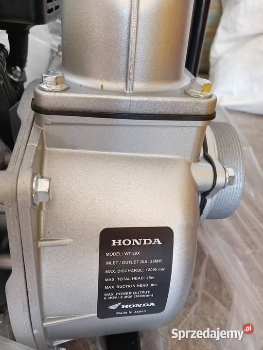 Motopompa szlamowa Honda Nowa Męcina sprzedam