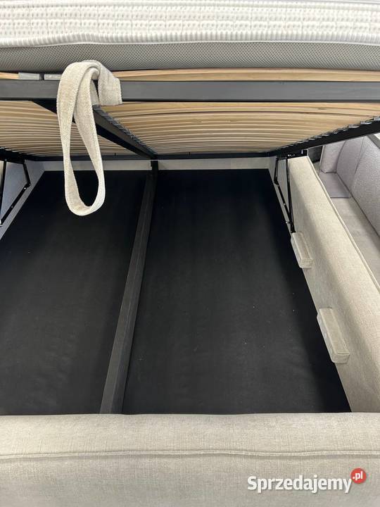 Łożko tapicerowane 160x200 z pojemnikiem na Łóżka Mława