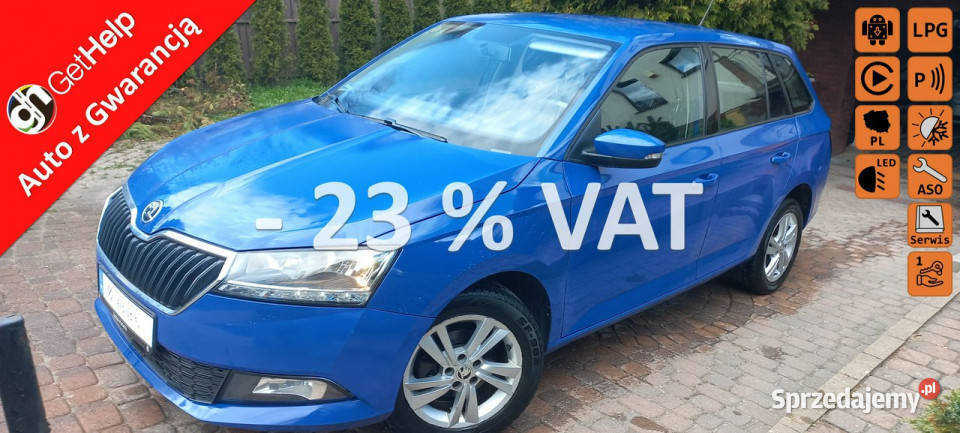 koda Fabia 10 MPILPG Fabryczne Radar FVAT 23 235 Gdańsk
